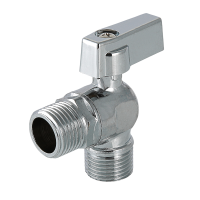 Кран шаровой VALTEC угловой для подкл. с/т приборов 1/2"х1/2", НР-НР (14/168)