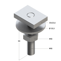 Болт Т-образный универсальный ТВТ U 28-40 6F М8х40