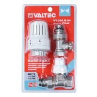 Комплект прямой 1/2" терморегулирующего оборудования для рад. (термостатическая головка, термостатич