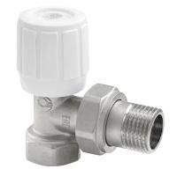 Клапан VALFEX для радиаторов, ручной угловой 1/2" (компактный) (120/8) К