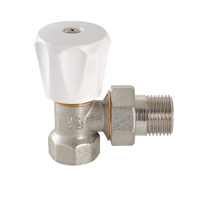  Клапан ручной VALTEC (компактный), для радиатора, угловой 3/4" (6/72) купить в Воронеже