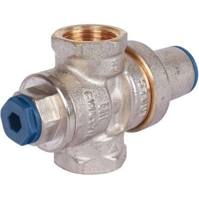  Регулятор давления STOUT  3/4" поршневой под манометр (4/72) купить в Воронеже