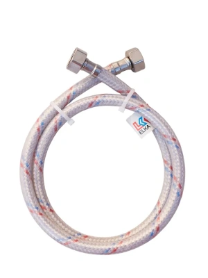  Гибкая подводка для воды 1/2" вр/вр, 80 см  ELKA оплетка нейлон ПВХ купить в Воронеже