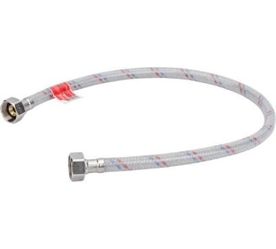  Гибкая подводка для воды 1/2" вр/вр 1,00 см  ELKA оплетка нейлон ПВХ купить в Воронеже