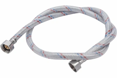  Гибкая подводка для воды 1/2" вр/вр 1,00 см  ELKA оплетка нейлон ПВХ купить в Воронеже