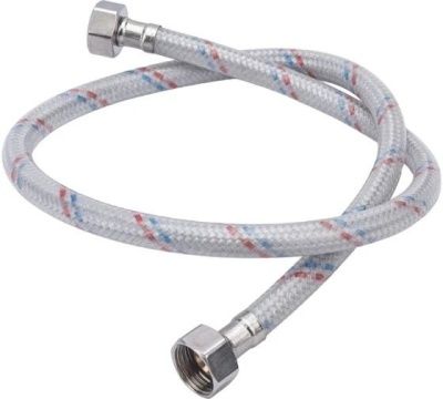  Гибкая подводка для воды 1/2" вр/вр 1,00 см  ELKA оплетка нейлон ПВХ купить в Воронеже