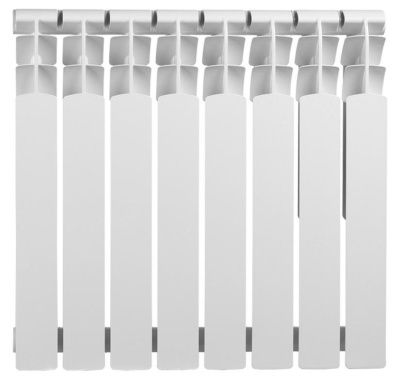  Радиатор алюминиевый SAS F2-500/100  8 секций 0.75кг 137Вт купить в Воронеже