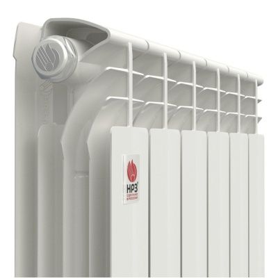  Радиатор биметаллический НРЗ серия ПРОФИ 500/100 16 секций вес 2,0кг 197Вт купить в Воронеже