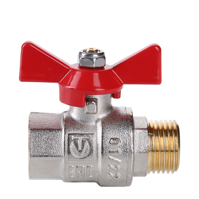  Кран шаровой полнопроходной VALTEC BASE 1'' рукоятка-бабочка, ВР-НР (6/90) купить в Воронеже