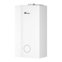  Газовый настенный котел одноконтурный E8 tempo GHD24V, 24 кВт  белая стеклянная панель купить в Воронеже