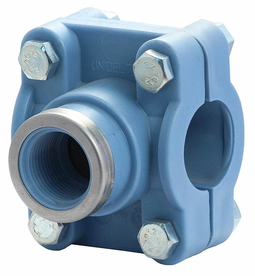 Хомут-врезка UNIDELTA 40*1\" вр (1/65) купить в Воронеже