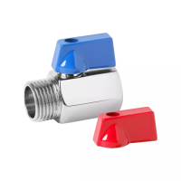 Кран шаровой mini 1/2" вр/нр VIEIR (20/200)