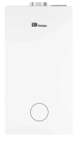  Газовый настенный котел двухконтурный E8 tempo GHD24W, 24 кВт, белая стеклянная панель купить в Воронеже