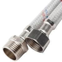 Гибкая подводка для воды 1/2" вр/нр, 50 см  ELKA оплетка нейлон ПВХ