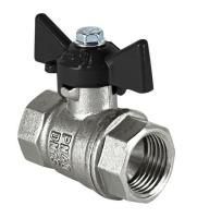 Кран шаровой для воды VALFEX серия DeltaPro,   1/2" ВР/ВР бабочка,  11Б27фт1М (136/34)
