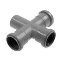 Крестовина для внутренней канализации   50х50х50/90° МультиМир (1/40)