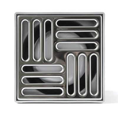  Трап для душевой  PRO AQUA 150*150 с нерж. решеткой прямой выпуск Ф110 купить в Воронеже