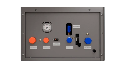  Электрический двухконтурный котел E8 tempo EOB12W, 12 кВт, серая металлическая панель купить в Воронеже