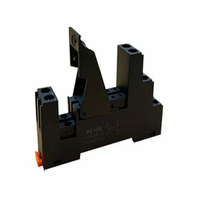  Реле колодка 14F08-E, 8pin на DIN-рейку с пластиковым фиксатором купить в Воронеже