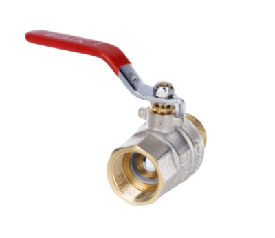  Кран шаровой  1/2" рычаг вр/нр VIEIR (14/112) купить в Воронеже