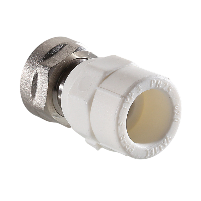  Соединитель PPR VALTEC с накидной гайкой 20 х евроконус (10/170) купить в Воронеже